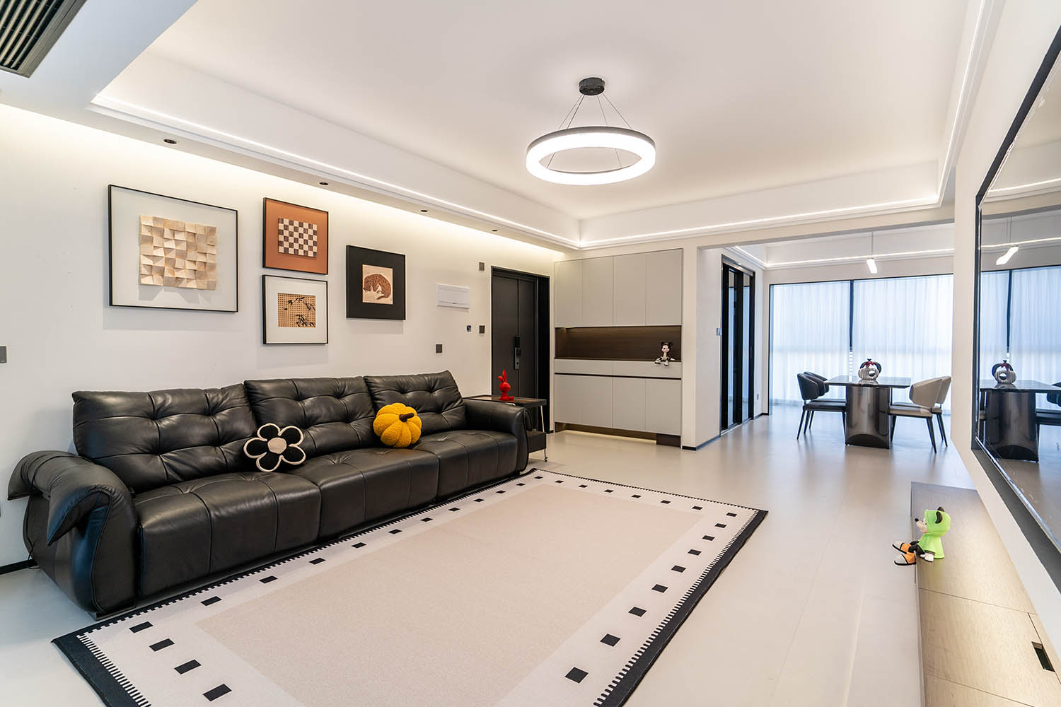 株洲家博整裝中海譽園139㎡現(xiàn)代簡約風(fēng)格裝修賞析